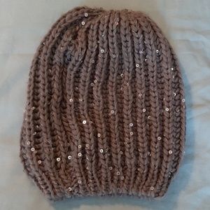 Sequined Winter Cap